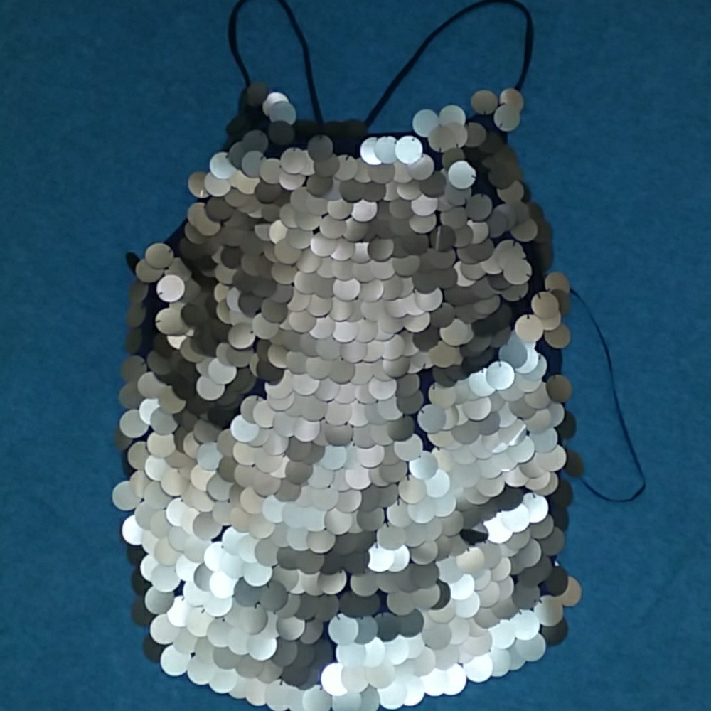 Bebe  Top open crisscross back